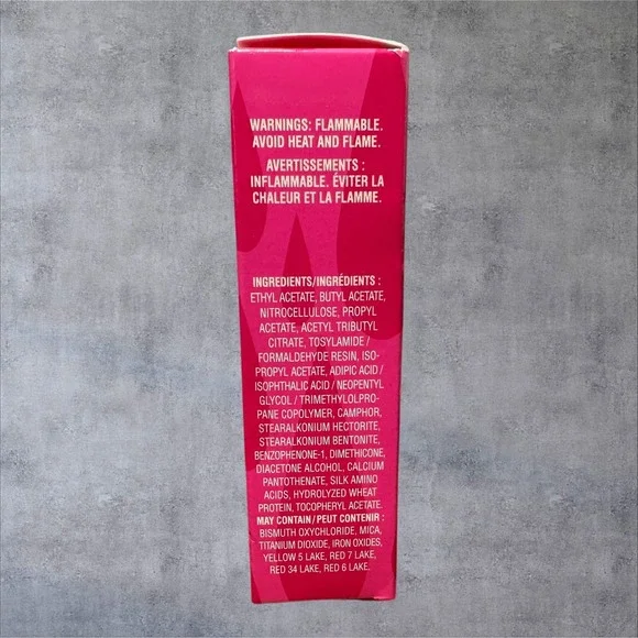 Mary Kay MK Signature Nail Enamel Red Hot 306600 9mL .33oz New Red Glossy - Picture 4 of 7